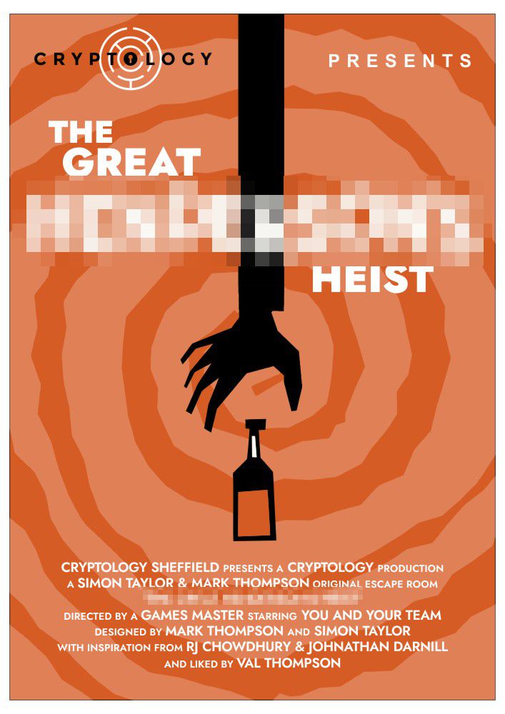 The Great ❑❑❑❑❑ Heist Movie Poster